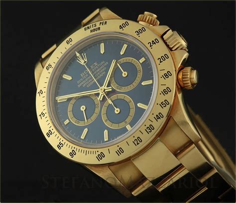 Rolex Daytona 16528 blu dial, the ROLEX chairman watch – 